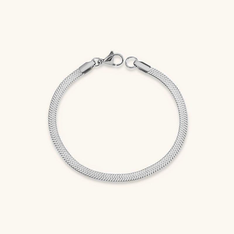 Vida Gold Herringbone Bracelet