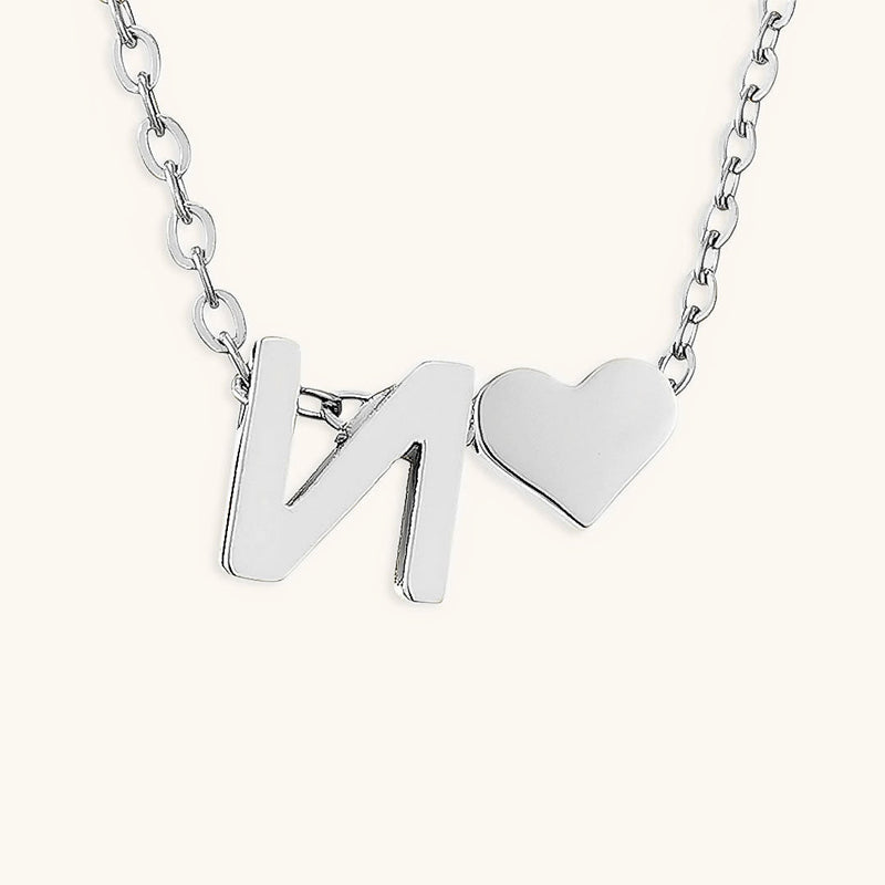 Ria Initial Letter Gold Necklace
