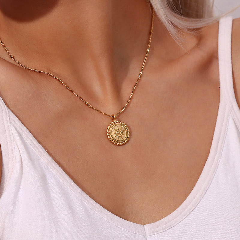 Starlight Gold Pendant Nekclace